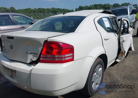 2010 Dodge Avenger Sxt from USA, damaged, VIN 1B3CC4FB0AN225805